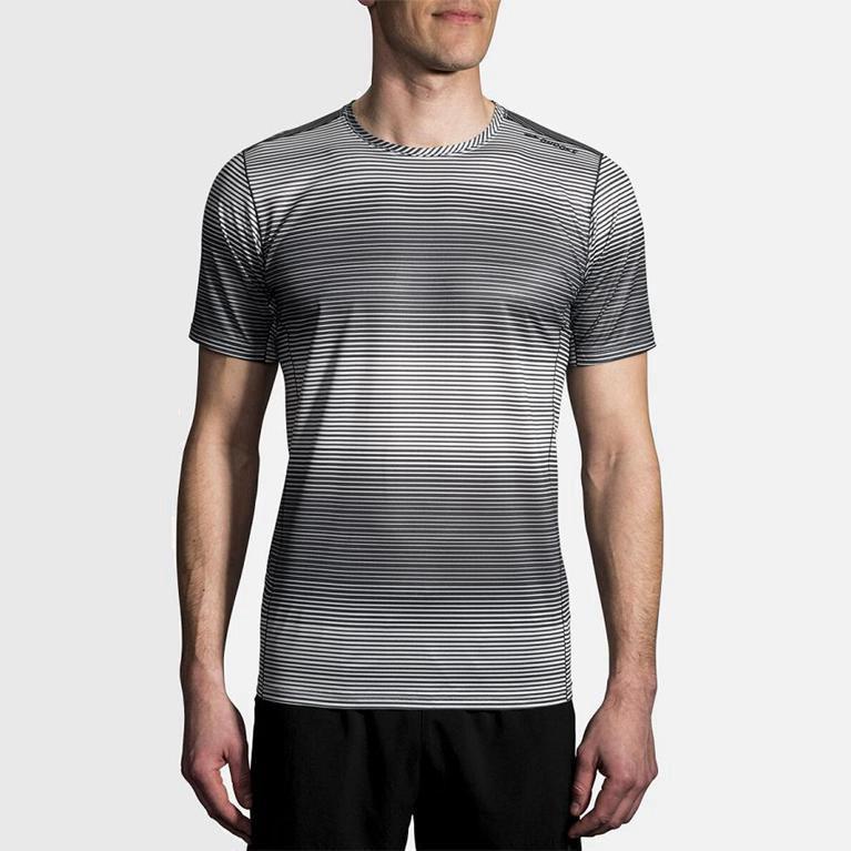 Brooks Ghost Hombre Camisetas Manga Corta - Grises (1785GQIRE)